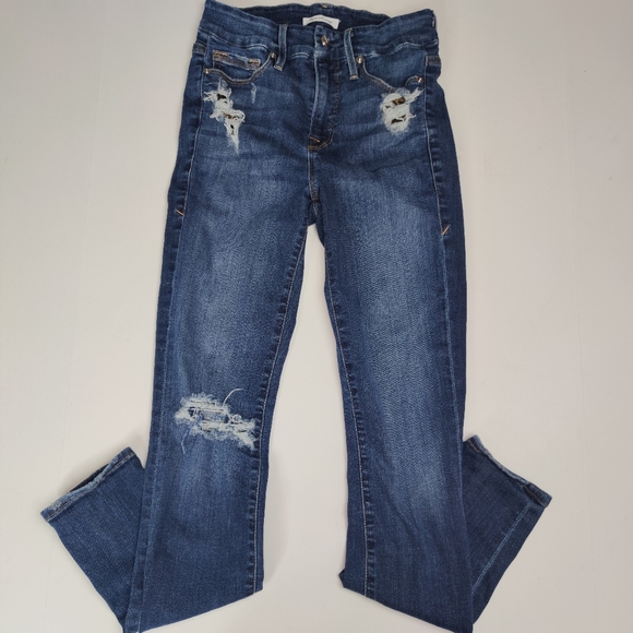 Good American Denim - Good American Jeans Distressed Good Legs Size 2